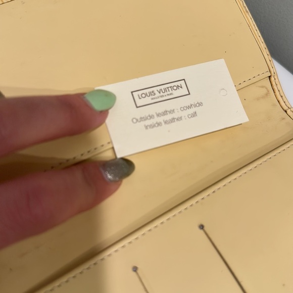 Louis Vuitton Epi Yellow Checkbook Holder - Picture 6 of 13